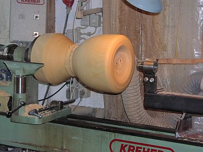 Kessel aussen fertiggestellt