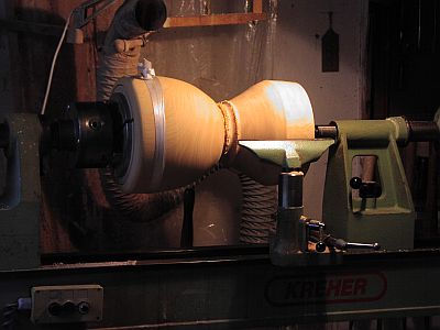 Aufspannung im Kessel